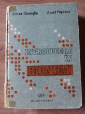 Introducere in bionica- Victor Gheorghe, Aurel Popescu