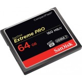 Cumpara ieftin Card Memorie CompactFlash SanDisk Extreme Pro, 64Gb, UDMA 7 SDCFXPS-064G-X46