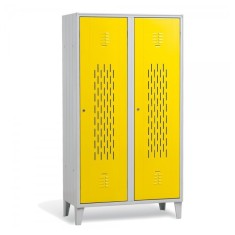 VESTIAR METALIC 2 USI COLOR SUPERVENTILAT 214/02, perete despartitor, 1000x500x1800 mm, Italia