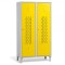 VESTIAR METALIC 2 USI COLOR SUPERVENTILAT 214/02, perete despartitor, 1000x500x1800 mm, Italia