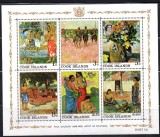 COOK Islands 1967, Arta, Pictura, Paul Gauguin, serie neuzata, MNH, Nestampilat