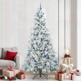 VidaXL Brad de Crăciun artificial cu ramuri articulare Verde 240 cm 3397517