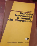 FUNCTIA FORMATIVA A ORELOR DE LITERATURA