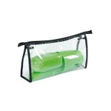 Set articole de toaleta, pentru voiaj, Top Choice, in etui transparent