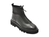 Ghete GRYXX negre, 834301, din piele naturala