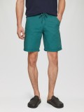 Q/S by s.Oliver Pantaloni scurti barbati chino, Jhon cu croiala Regular fit si talie medie, Verde, W30