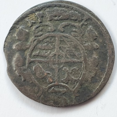 Silezia 1 groschen 1704 argint Cristian Ulrich l foto
