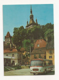 RF18 -Carte Postala- Sighisoara, vedere spre cetate, necirculata 1975