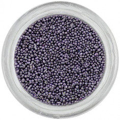 Perle decorative - lavanda, 0,5mm foto