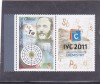 2011 LP 1917 b ANUL INTERNATIONAL AL CHIMIEI SERIE CU VINIETA DREAPTA,MNH, Istorie, Nestampilat