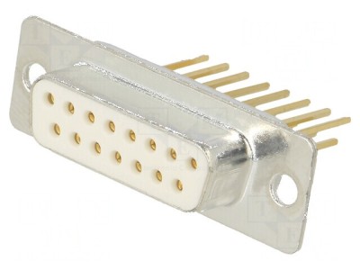 D-Sub 15 PIN soclu mamă THT pentru PCB foto