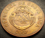 Moneda exotica 500 COLONES - COSTA RICA, anul 2007 * cod 3862