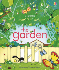 Peep Inside The garden - Usborne book (3+) foto