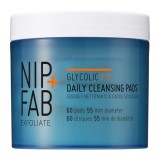 Dischete pentru curatare zilnica a fetei Glycolic Fix, 60 bucati, NIP+FAB