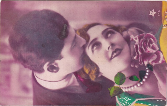 Cuplu romantic (circulata 1929)