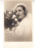 M1 F45 - FOTO - fotografie foarte veche - miriasa fericita - anii 1940, Romania 1900 - 1950