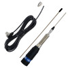 Pachet antena CB PNI ML160, 145 cm si cablu de legatura PNI T601 cu lungimea de 4 metri pentru montaj pe suport fix PNI-ML160-T601