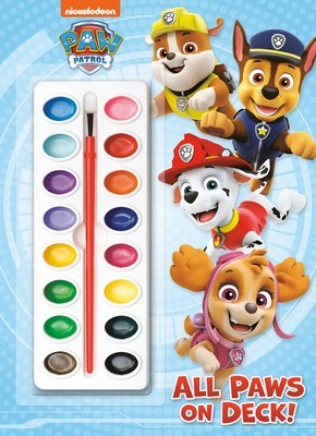 All Paws on Deck! [With Paint Brush and Paint]