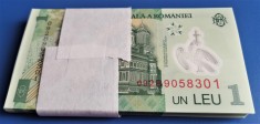 1 Leu 2005 (2009) UNC necirculate impecabile din fisic consecutive foto