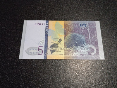 Bancnota 5 Dobras Sao Tome si Principe foto