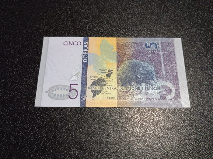 Bancnota 5 Dobras Sao Tome si Principe