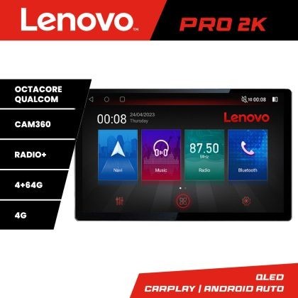 Navigatie Toyota Auris 2007-2013 K-auris-2013 Lenovo PRO 4+64 13 inch 2K android 4G DSP gps internet CarStore Technology