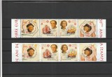 ROMANIA 2005 LP 1691 LP 1691 a LP 1691 b 50 ANI EUROPA CEPT SERII DANTELATA + NEDANTELATA + BLOC MNH NESTAMPILATE, Nestampilat