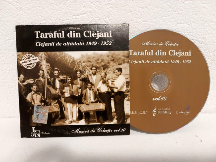 CD - Taraful din Clejani Clejanii de altadata 1949-1952, Jurnalul National