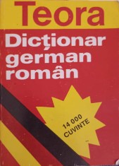 DICTIONAR GERMAN - ROMAN-SIRETEANU-TOMEANU-220867 foto