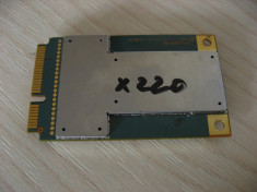 Modul 3g laptop Lenovo ThinkPad X220, WWAN GOBI 3000, F5521GW, 04W3767 foto