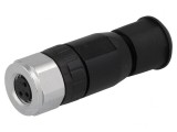 Conector M8 Mamă 3-Pin IP67 60V 4A