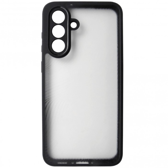 Husa spate Dux Ducis Aimo Series policarbonat transparent si TPU negru pentru Samsung Galaxy A36 5G, A56 5G