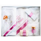 Cumpara ieftin Trusou Botez 6 piese cu text imprimat SICLAM- TB62