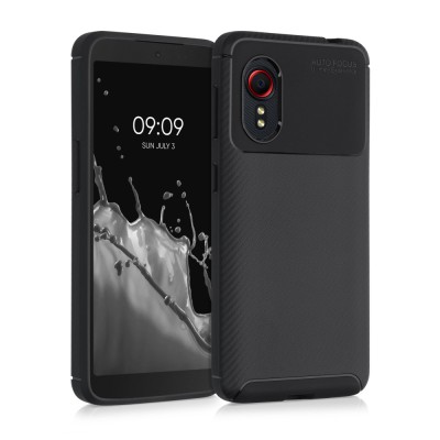 Husa pentru Samsung Galaxy Xcover 5, Silicon, Negru, 55251.01 foto