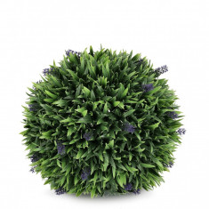 Planta artificiala gradina / terasa Lavender, Bizzotto, Ø 38 cm, polietilena, rezistenta la UV, verde