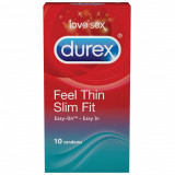 Cumpara ieftin Prezervative Durex Feel Thin Slim Fit, 10 buc