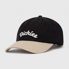 Dickies șapcă de baseball din bumbac KEYSVILLE CAP culoarea negru, cu imprimeu, DK0A4YPA