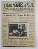 TARANISMUL , REVISRTA DE AFIRMARE NATIONALA SI TARANEASCA , ANUL XV , NR. 14-15 , 1 AUGUST , 1939