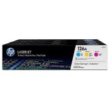 HP CF341A Toner Cartridge 126A Color Tri-Pack CF341A