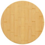 VidaXL Blat de masă, &Oslash;30x2,5 cm, bambus