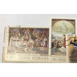 (3) Timbre Serii Romania Arta Picturi