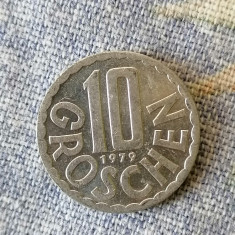 MONEDA - 10 GROSCHEN 1979 -AUSTRIA