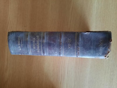 ISTORIA ROMANILOR DIN DACIA TRAIANA (Volumele VII &amp;ndash; IX) &amp;ndash; A. D. XENOPOL (1896) foto