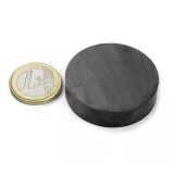 Magnet ferita disc &Oslash;40&amp;#215;10 mm, putere 2,4 kg, Y35