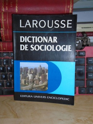 RAYMOND BOUDON ( COORD. ) - DICTIONAR DE SOCIOLOGIE ( LAROUSSE ) , 1996 * foto