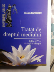 Tratat de dreptul mediului ed iv Daniela marinescu foto