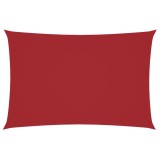 Cumpara ieftin Parasolar, rosu, 2x4 m, tesatura oxford, dreptunghiular