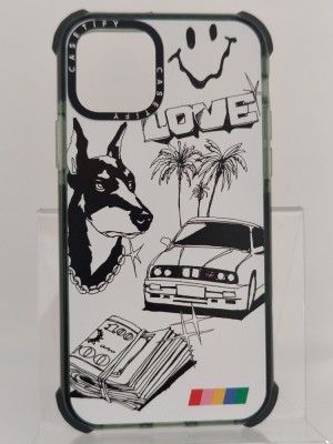 Husa Matte TPU cu Imagine Iphone 11 Pro. foto