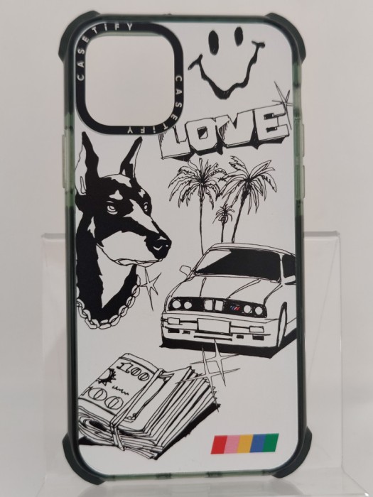 Husa Matte TPU cu Imagine Iphone 11 Pro.