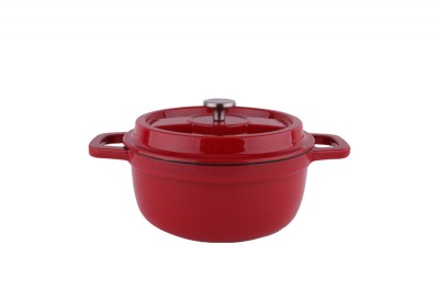 Oala Zilan ZLN0941, Din fier turnat sub presiune puternica, 2.6L, Diametru 22 cm, Inaltime 10 cm, Compatibila cuptor si masina de spalat vase foto
